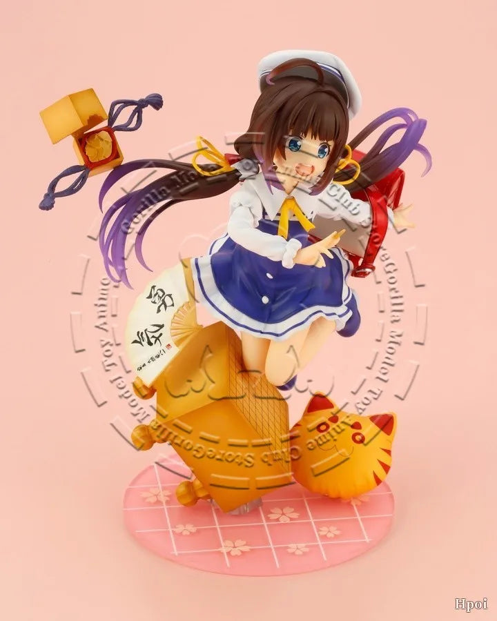 In Stock Original Genuine KOTOBUKIYA Ryuuou no Oshigoto! Hinauri Ai 178mm Anime Figure Statue Collectible Toy Gift Ornament