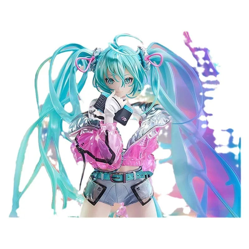 24cm Hatsune Miku Anime Figure Hatsune Miku Action Figure Fashion Girl Figurine PVC Adult Collection Model Doll Toys
