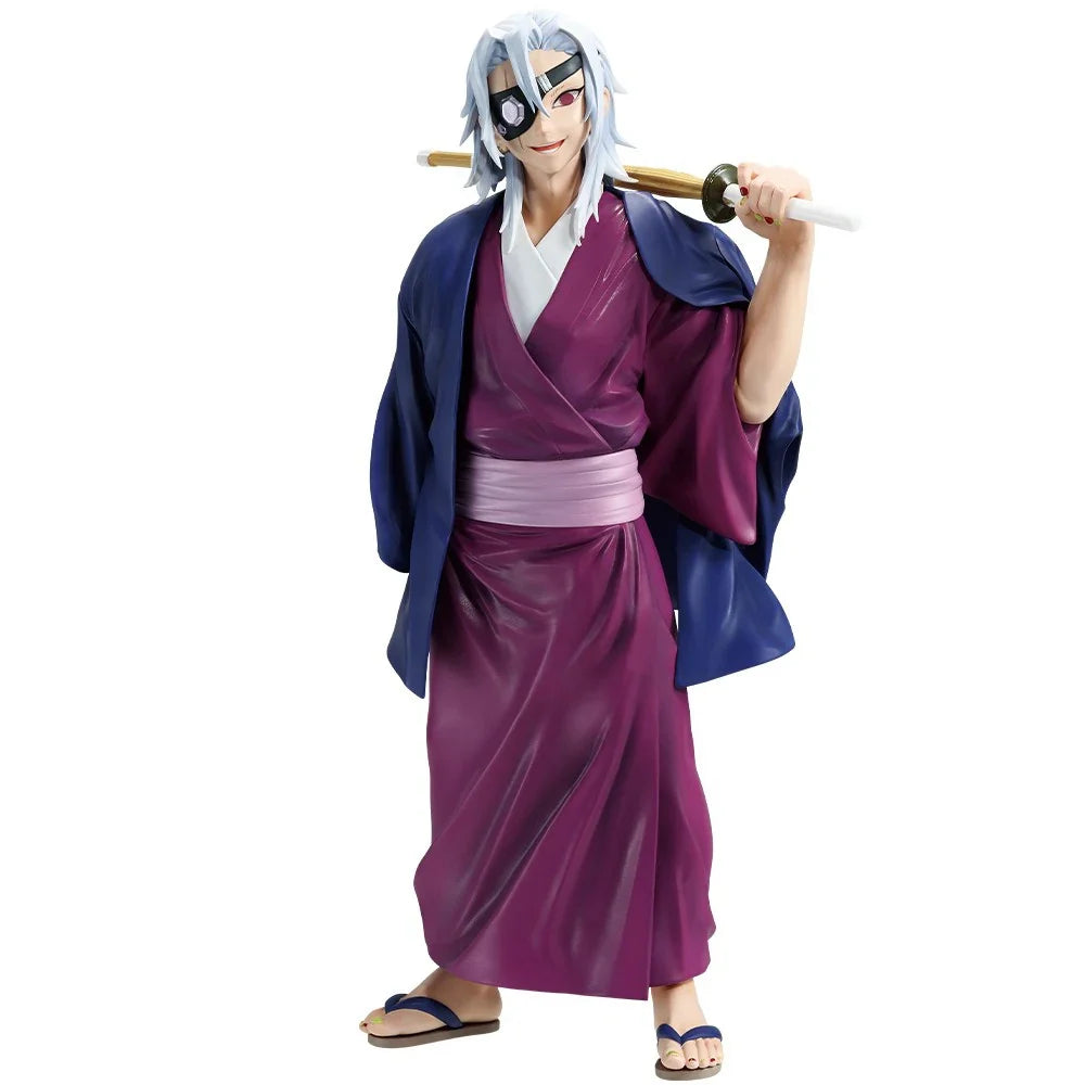 Original in Stock Bandai Spirits Ichiban Kuji Kimetsu No Yaiba - Uzui Tengen Anime Figure Action Figure Model Decoration