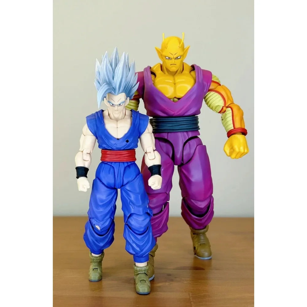 Original BANDAI Dragon Ball Superhero Theater Version Piccolo Gohan Goku Vegeta SHF Anime Action Figures Collection Model Toy