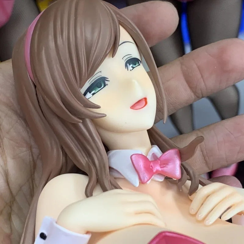 In Stock Minako Sanada Bunny Ver Adult Sexy Figure Model Ornaments Collection Gift Toy