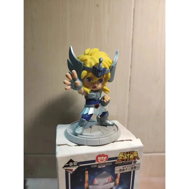 NewGenuine Bntsh Ichiban Kuji Anime Figure Saint Seiya Gemini Saga Seiya Poenix Ikki Ver. Pvc Action Figures Model Orname Gift20
