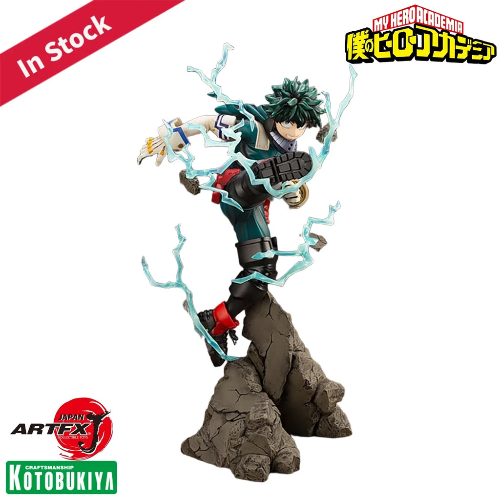 Original Genuine Kotobukiya Prepainted ARTFX J Boku No Hero Academia Midoriya Izuku Ver.2 1/8 H=290mm Anime Character Figure Toy