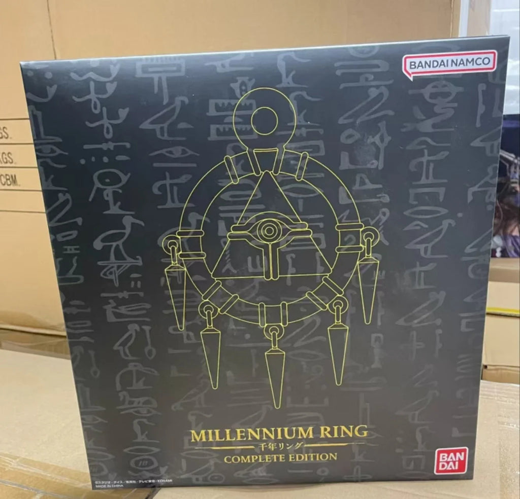 Bandai Genuine Duel Monsters Anime Millennium Wheel Wisdom COMPLETE EDITION Toys for Boys Girls Christmas Gift Collectible Model