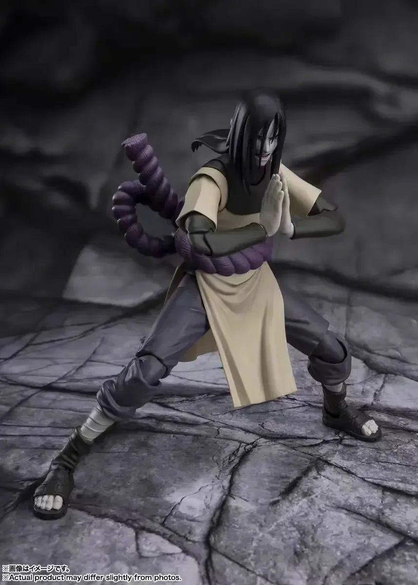In Stock Shf Orochimaru Eternal Truth-seeker  Shippuden Action Figures Collectible PVC Model Toys Gifts