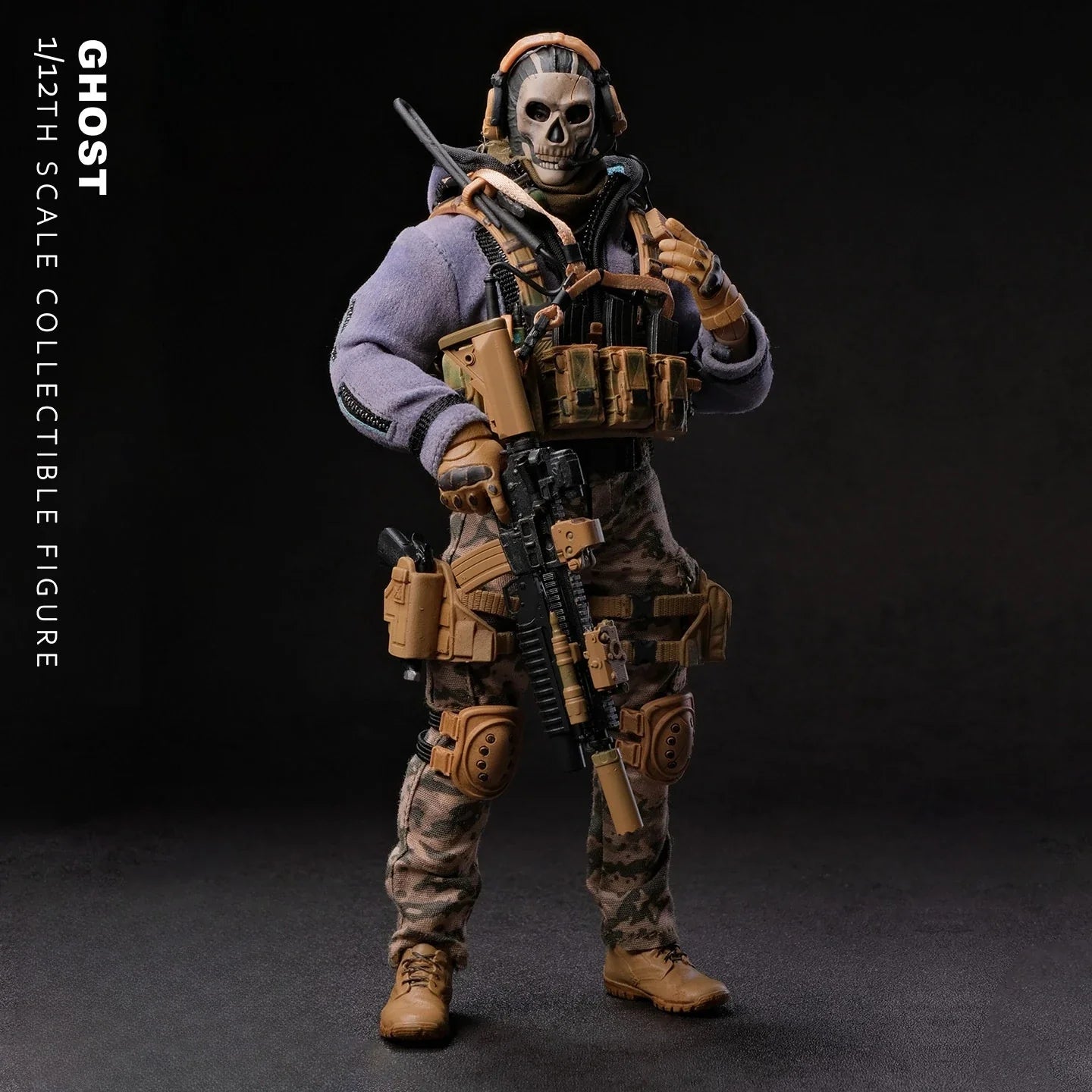 CY7 TOYS 1/12 Actionfigur Geisterkrieger Taktische Infanterie Anime Figur Gelenkbewegliches Modellspielzeug Dekorative Ornamente Geschenke