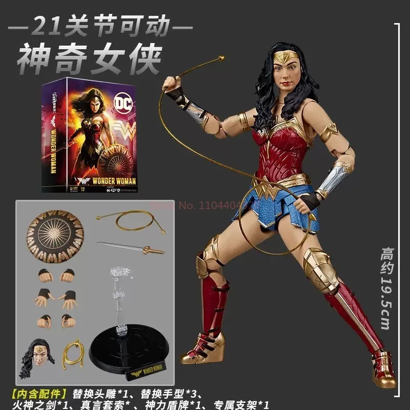 New Original Fondjoy 1/9 Bvs Batman Figure Dc Justice League Figures Big Ben Batman Figurine  Pvc Model Joint Movable Toy Gifts