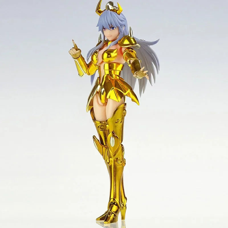 GT Saint Seiya Myth Cloth EX Holy Contract Gemini Paradox Virgo Verna Scorpio Geraldine Pisces Venus Aries Dolores Action Figure