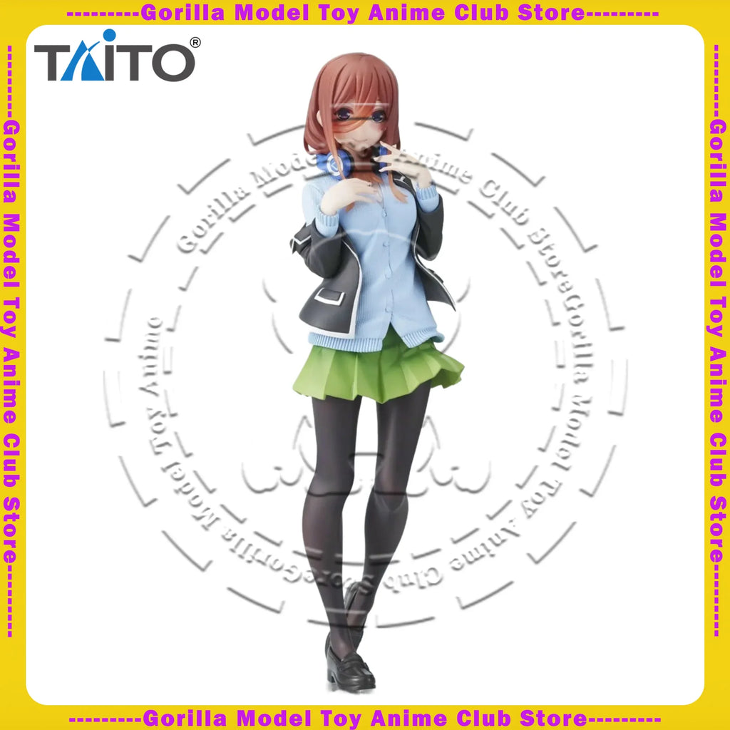 In Stock Original TAiTO Coreful Figure The Quintessential Quintuplets ∬ Nakano Miku 200mm Anime Figure Statue Collectible Model