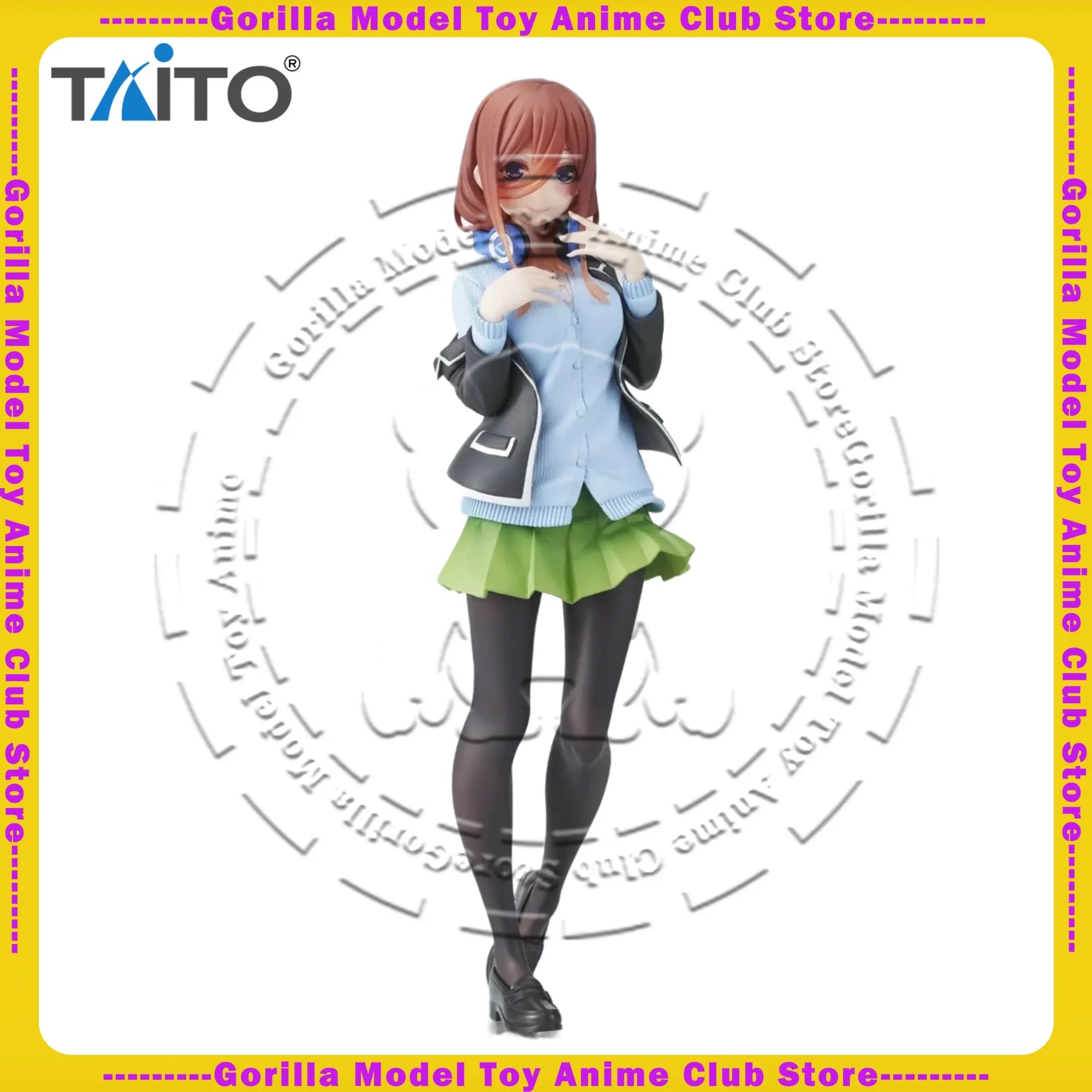In Stock Original TAiTO Coreful Figure The Quintessential Quintuplets ∬ Nakano Miku 200mm Anime Figure Statue Collectible Model