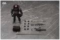 【Auf Lager】Original HASUKI SALVO Serie SA-02 Black Ops Limited Edition 1/12 Actionfigur Spielzeugmodell Sammlung