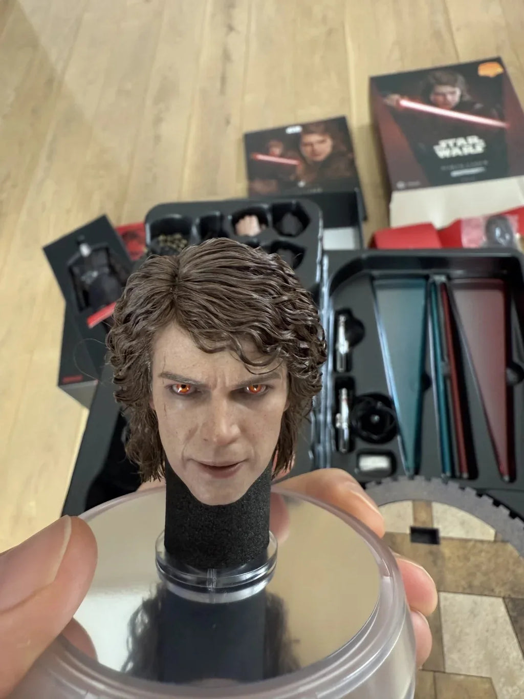 1/6 Hot Toys Enchanted Anakin DX47AE Action Figures Hottoys Ht Skywalker Sith Apprentice Star Wars DX47AE Transplant Toys Gift