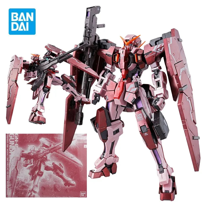 BANDAI PB MG 1/100 GN-002 GUNDAM DYNAMES-Red Action Figures TRANS-AM MODE Metallic Gloss Injection Mobile Suit Gundam 00 Anime