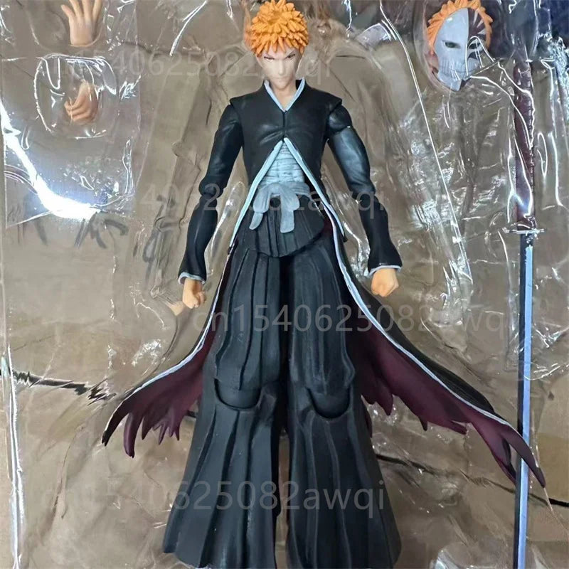 PLAY ARTS BLEACH Kurosaki ichigo Action Figure Quare Enix 25cm Model Toys Japanese Classic Anime Ichigo Kurosaki Model Toys