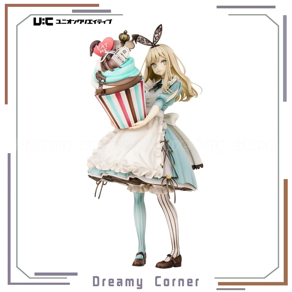 【Auf Lager】Original UnionCreative Alice im Wunderland Schönes Mädchen Figur Spielzeug Anime Ornamente Modell
