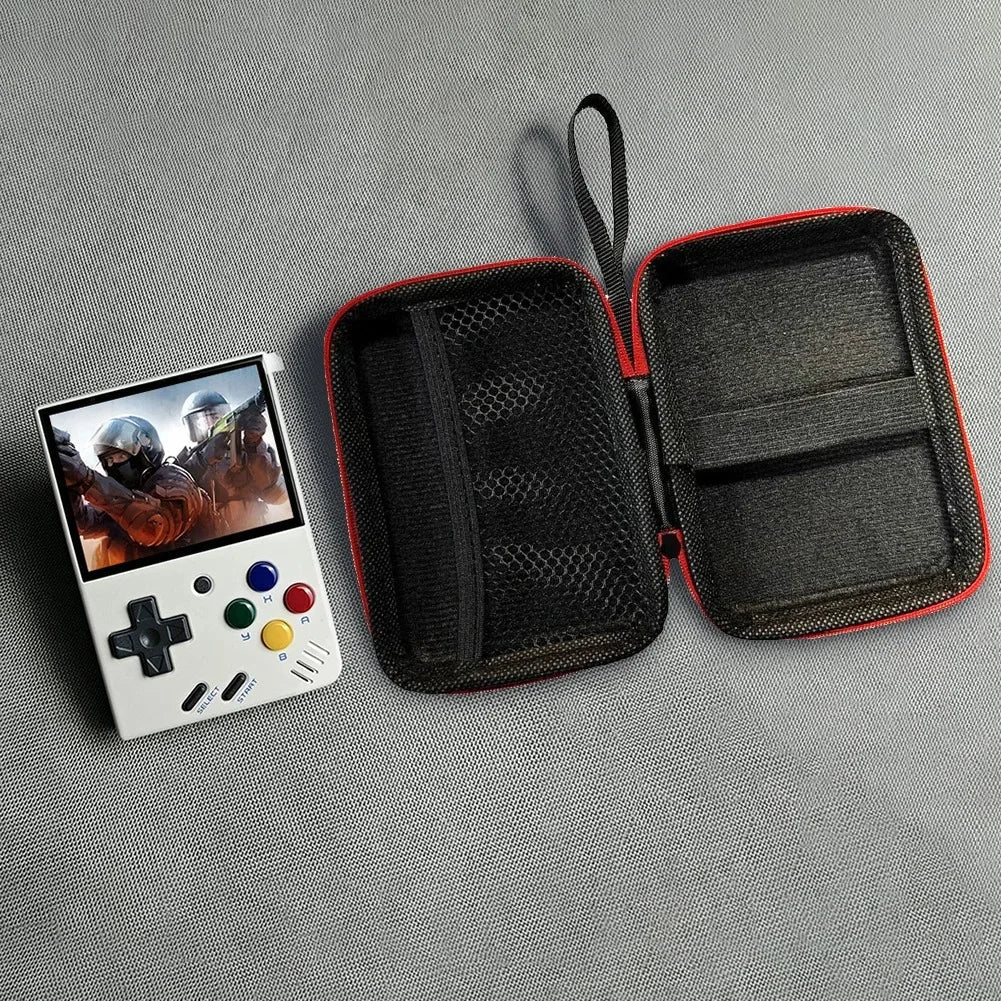 For Miyoo Mini Plus Protective Case Suitable for Miyoo Retro Handheld Game Console Portable Storage Bag Dustproof Anti-fall