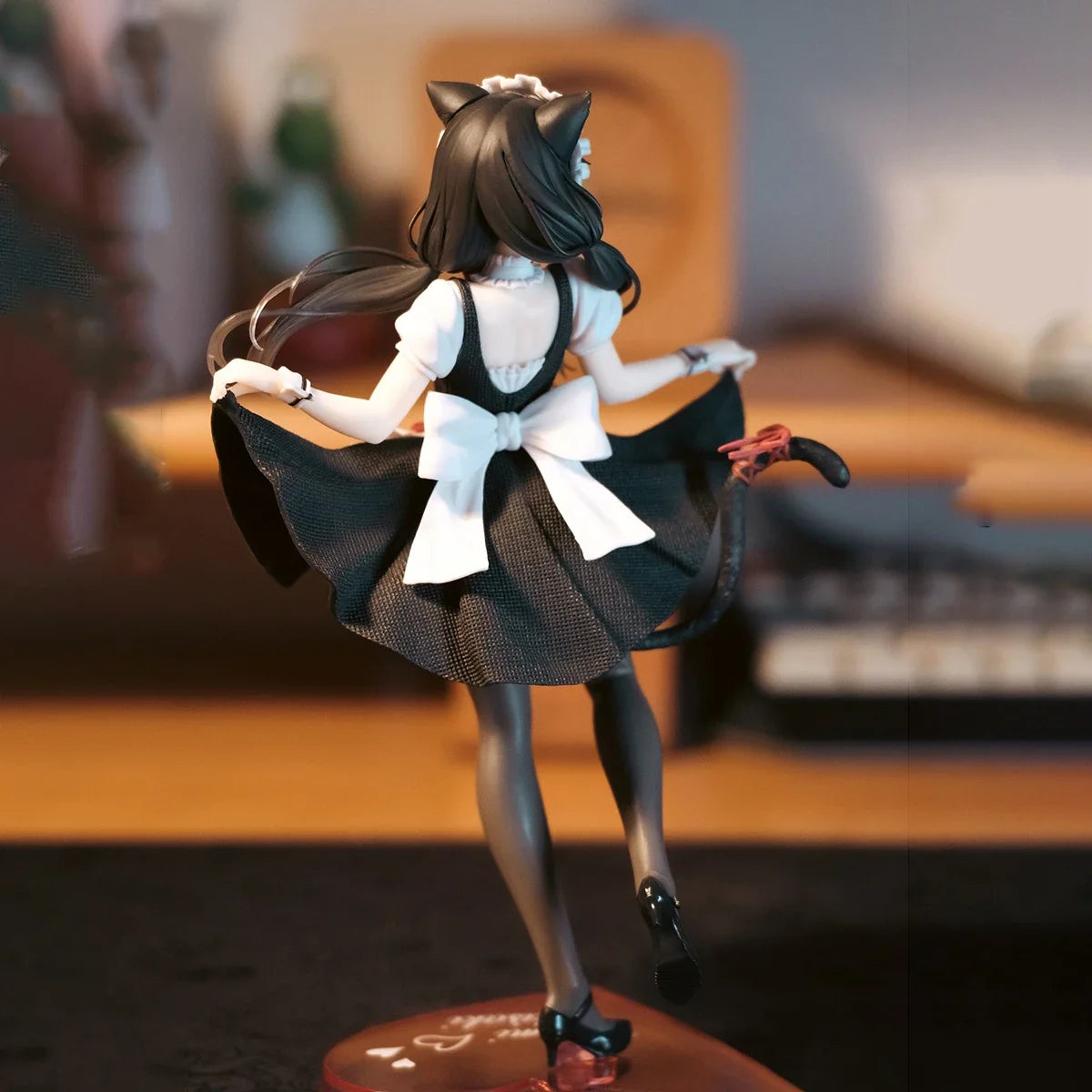Original in Stock Taito Date A Live V Tokisaki Kurumi Coreful Figure Nekomimi Maid Ver Anime Figure Action Figure Model Toys