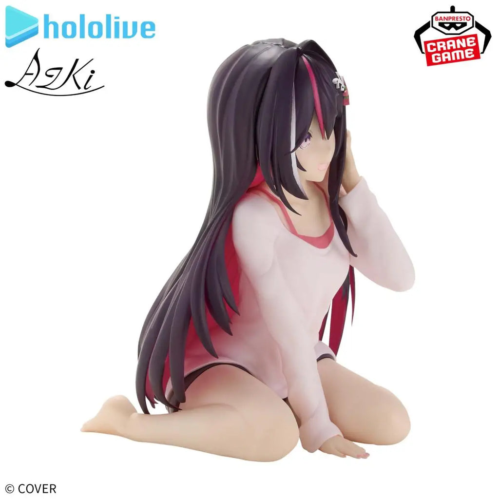 In Stock BANDAI Original Boxed Hololive IF-Relax time Virtual Diva AZKi 12cm Anime Action Figures Model Toys Girl Festival Gifts