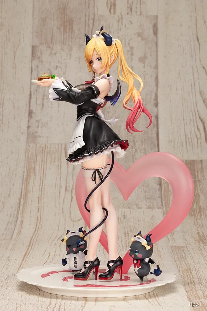 Original in Stock KOTOBUKIYA Hololive Yuzuki Choco Maid Costume 1/7 Figures Model Toy Gift Collection Ornament