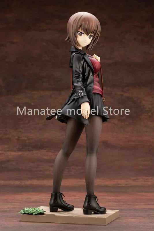 Kotobukiya Original Girls und Panzer das Finale Maho Nishizumi 1/7 PVC Action Figure Anime Model Toys Collection Doll Gift