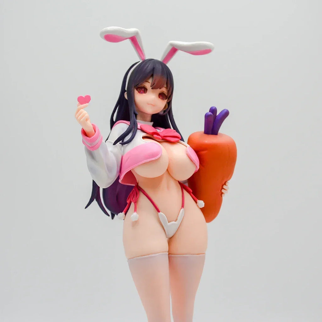 29cm JK Bunny Girl Uchino Sakura Love Injection Sexy Anime Figure FREEing B-STYLE KonoSuba Action Figure Hentai Model Doll Toys