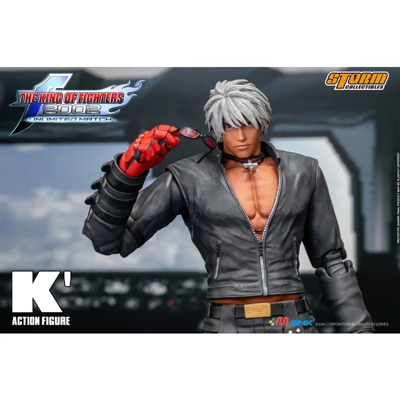 Original Storm Toys The King of Fihters 2002 Unlimited Match K In Stock Anime Action Collection Figures Model Toys