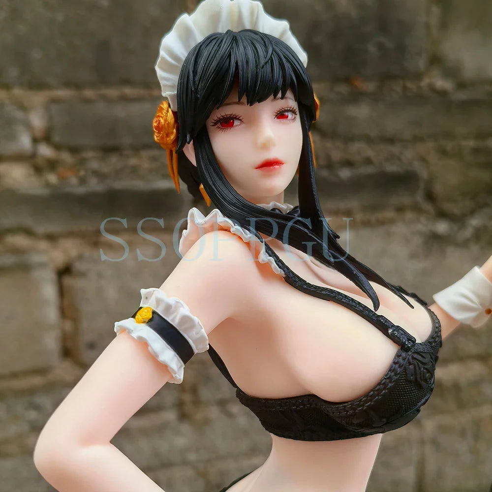 32cm SPY×FAMILY Figure Yor Forger Yor Briar Anime Girl PVC Action Figure Toy GK Game Statue Adult Collection Model Doll Toy Gift