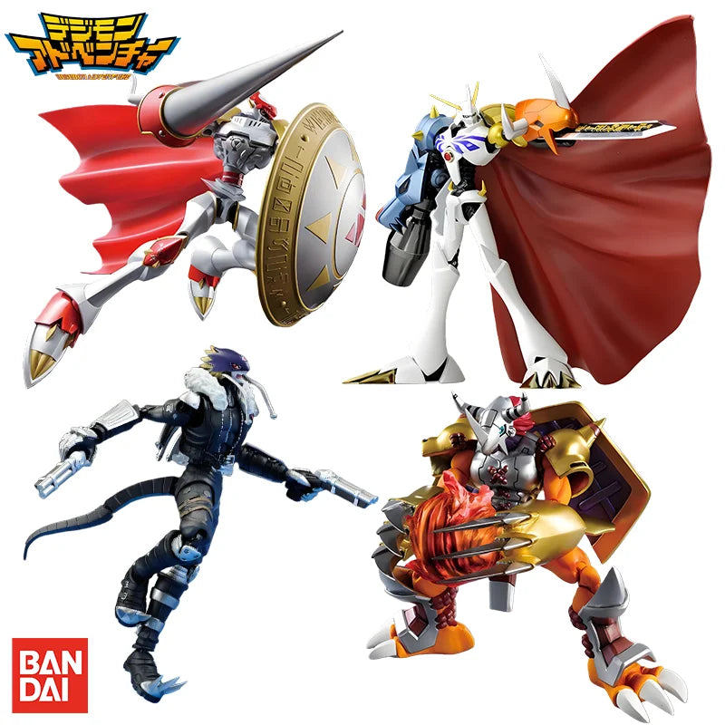 Bandai out of print Nostalgic Collection D-Arts Digimon BlackWarGreymon WarGreymon Omegamon Dukemon Beelzebmon for Boys Girls