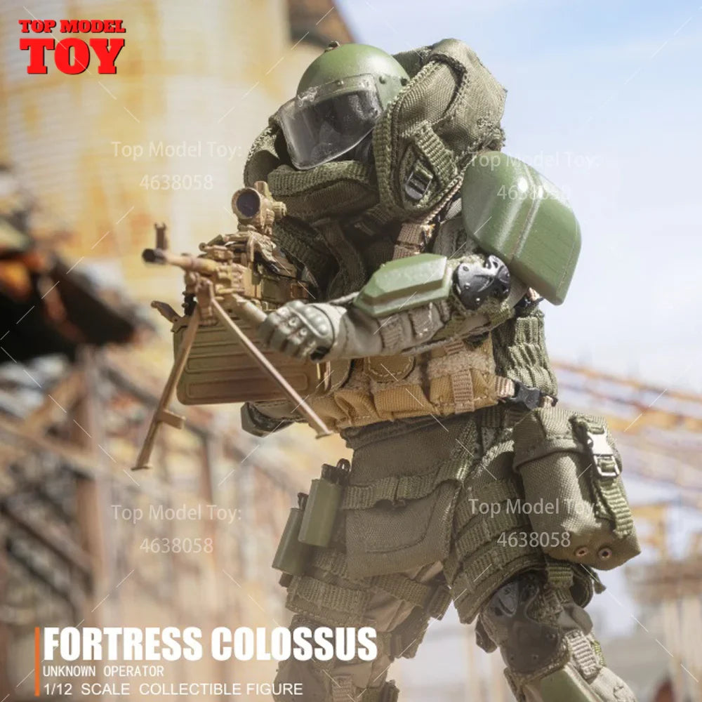 HASUKI SA02 1/12 Maßstab Schwarze Action Zweite Kugel Männliche Schildsoldaten mit Waffe Komplettset 16cm Actionfigur Puppen Modell Spielzeug