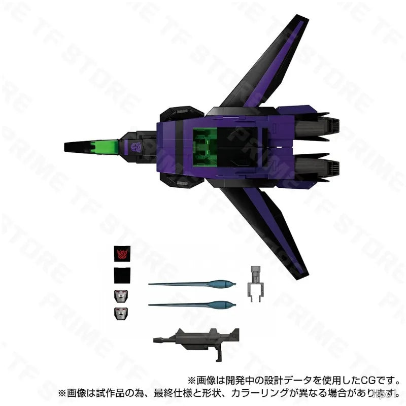 【Hot Sales】Original TAKARA TOMY The Transformers T-SPARK MPG13 MPG-13 Shuttered Glass Jetfire Action Figure Toys