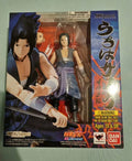 In stock Original Bandai S.H.Figuarts Naruto Uchiha Sasuke (Itachi Battle) Model Decoration Action Figure Toy Collection Gift