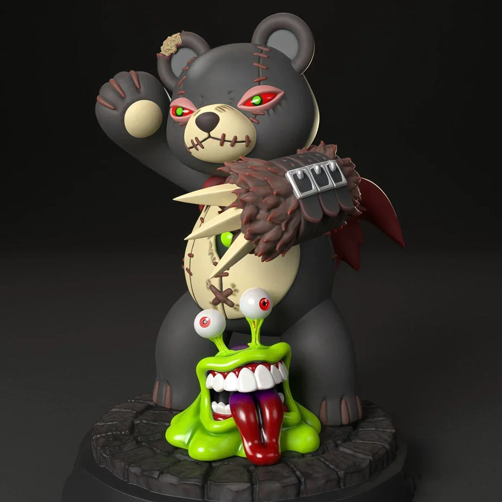 Model Customization 15cm  Waru Monzaemon  and  Numemon Model Toys Digimon Adventure Gk Customize 3D printing model