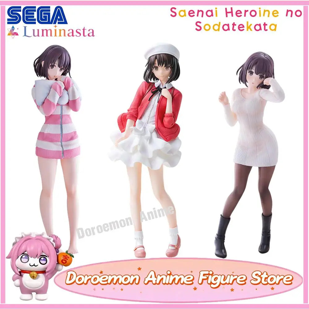 In Stock Original Sega Luminasta Saekano: How To Raise A Boring Girlfriend Kato Megumi Collection Animation Cute Girls Figures