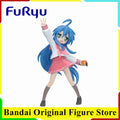 Original FuRyu Lucky Star Izumi Konata Trio-Try-iT Figure Action Figure Toys PVC Model Collection Anime Figurine Doll Gift