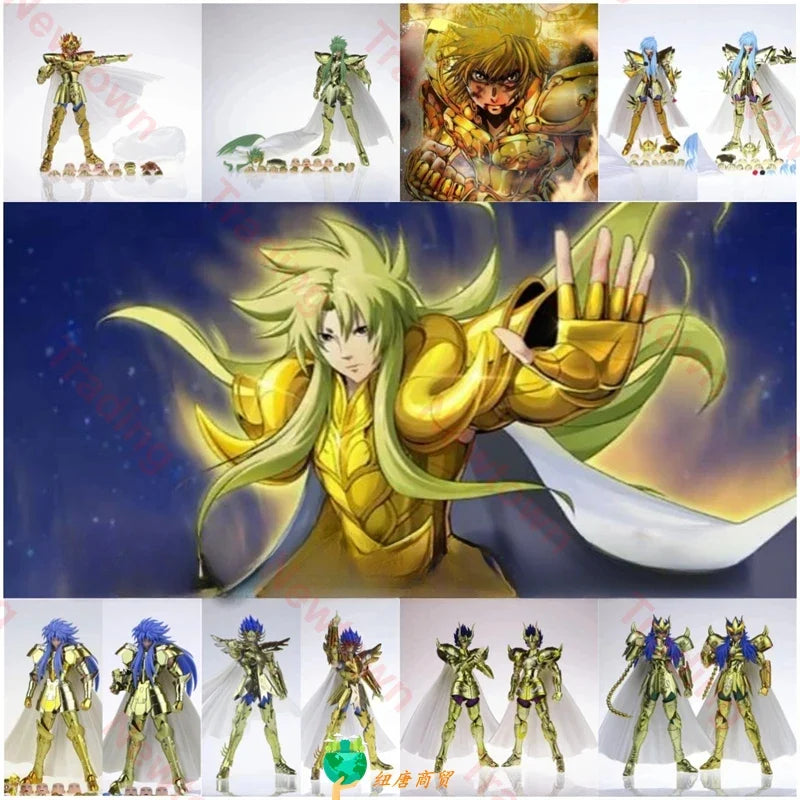Shinetime ST Saint Seiya Myth Cloth EX Aquarius Degel Aries Shion Leo Regulus Scorpio Cardia Capricorn Gemini Cancer Albafica