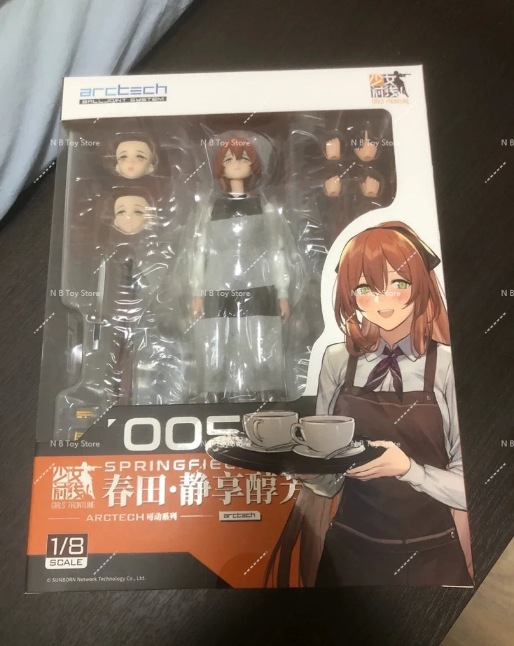 ARCTECH-Action Figure of Anime Springfield M1903 for Girls, Original Apex Toys Toy First Line Cafeteria 20cm PVC Fan Benefit 1/8
