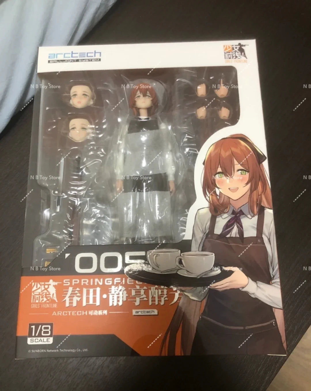 ARCTECH-Action Figure of Anime Springfield M1903 for Girls, Original Apex Toys Toy First Line Cafeteria 20cm PVC Fan Benefit 1/8