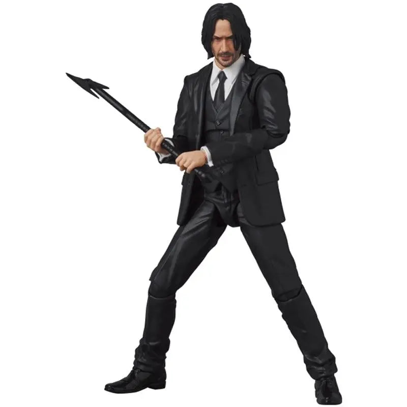 Mex22 John Wi Action Figure Collectible Model Toy with Stand Rapid Killing 4 Version Joint Mobile American Anime PVC Mat...
