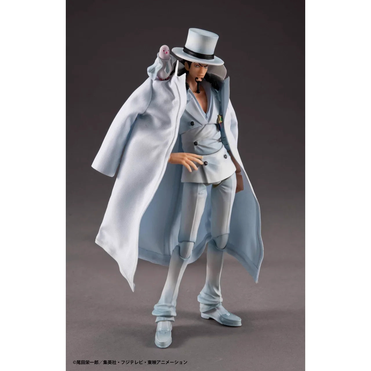 Original MegaHouse One Piece Hattori Rob Lucci Variable Action Heroes Ver. 1.5 Anime Figure Toys PVC Model Collection