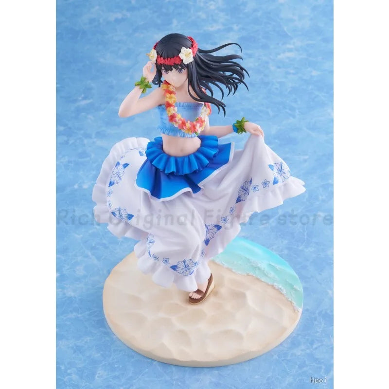 【In Stock】Original Claynel Lycoris Recoil Inoue Takina Hawaii Model Toys Anime Figure Collection Ornaments