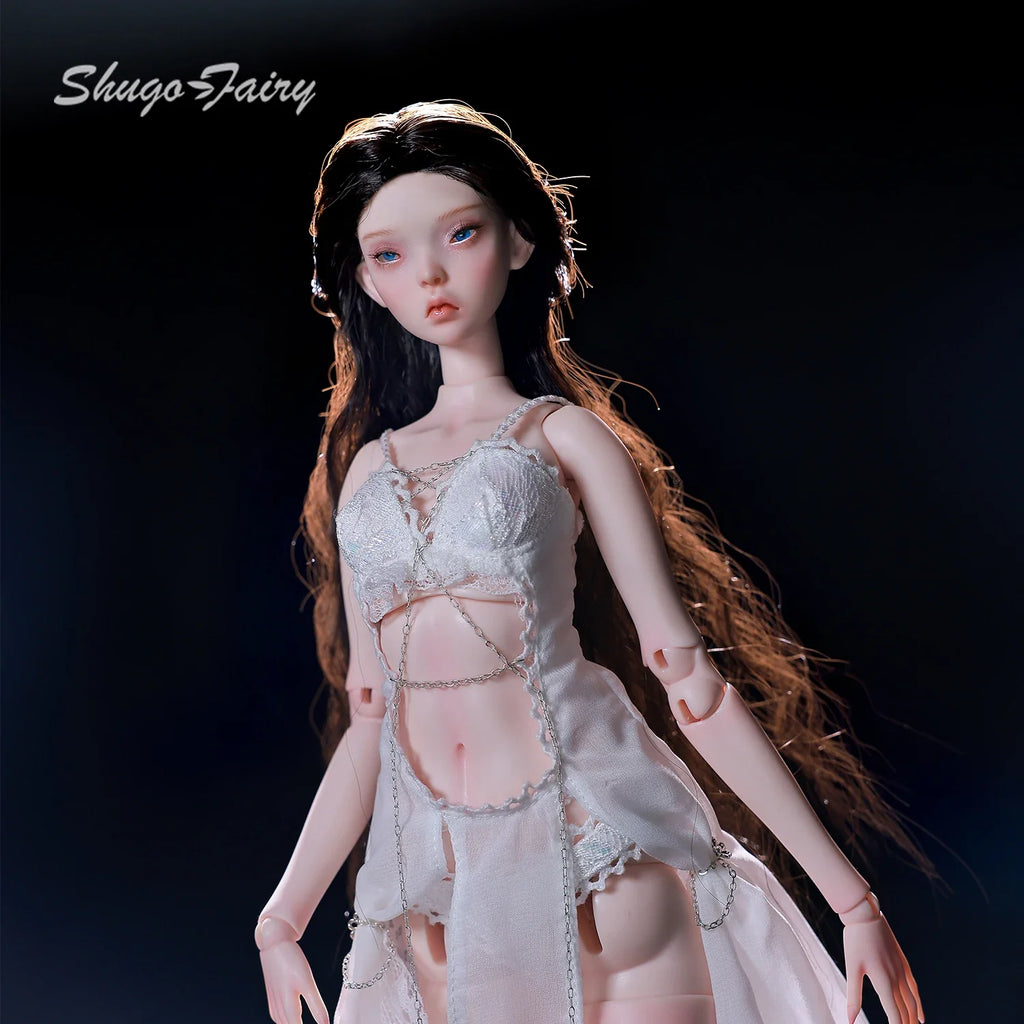 Phyllis E 1/4 BJD Doll Pregnant Belly Slim Body Resin Art Doll Slender Body Complete Set ShugaFairy Figure