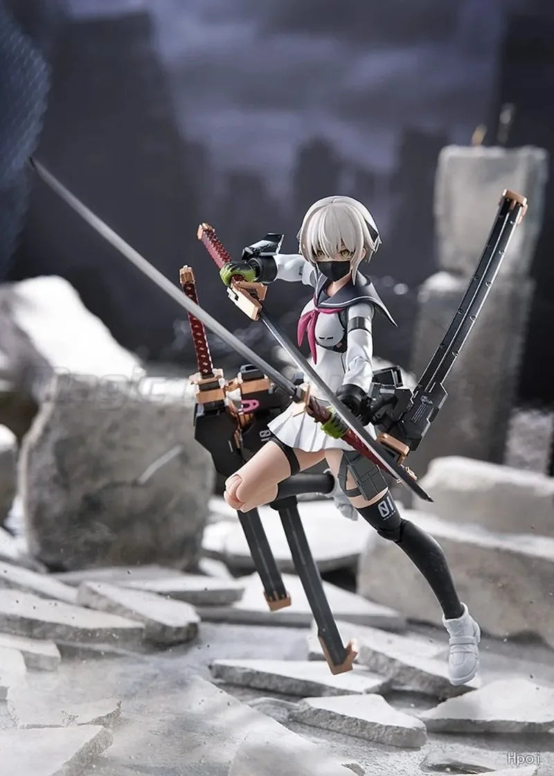 ã€MTã€‘Max Factory GSC PLAMAX High School Girl with Heavy Armor 1 Early Type Assembled Action Figure