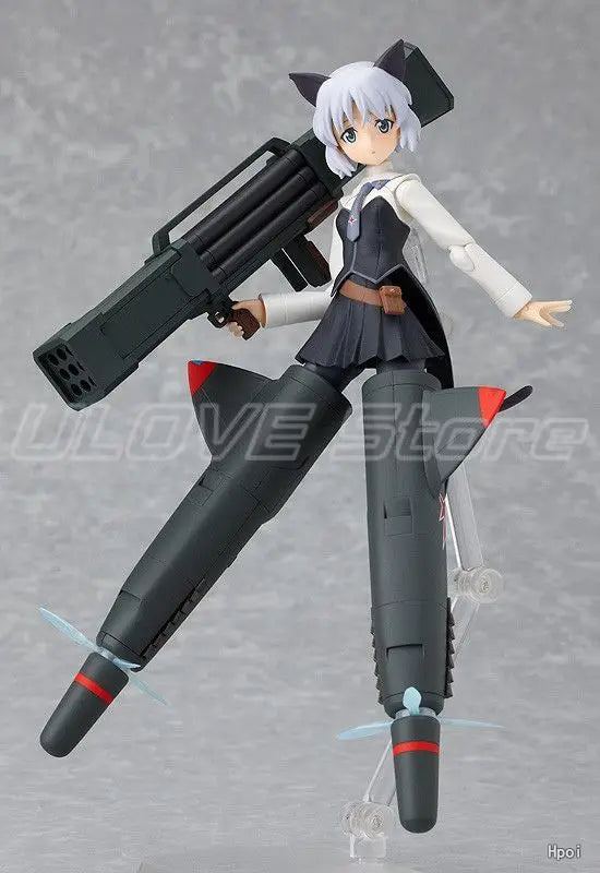 Original Max Factory Figma#142 STRIKE WITCHES Action Figures Models Collection