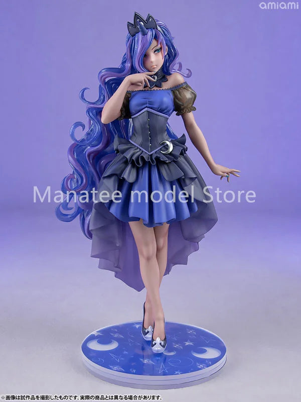 Kotobukiya Original MY LITTLE PONY Bishoujo Princess Luna 1/7 PVC Action Figure Anime Model Toys Collection Doll Gift