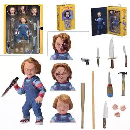NECA Friday The 13th Figure Pennywise Part VII 7 New Blood Ultimate Jason Voorhees Action Figure Model Horror Halloween toy Gift