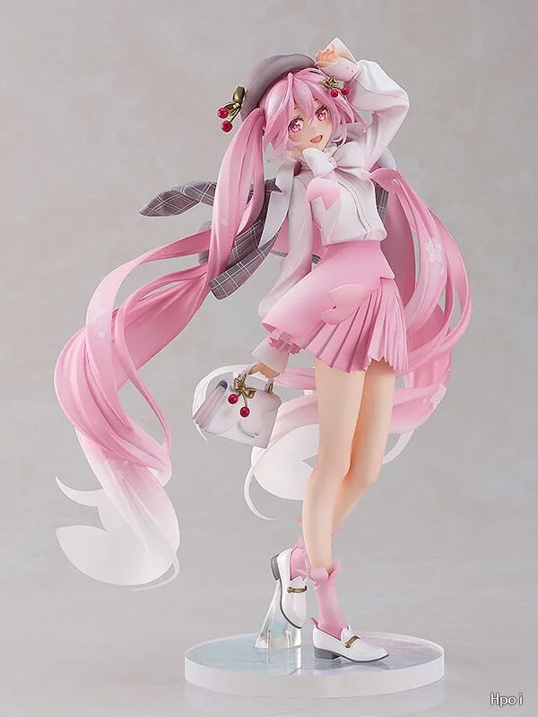 【In Stock】GSC Piapro Characters Hatsune Miku Sakura Future Flower Appreciation 1/6 Scale Figure Model Toys