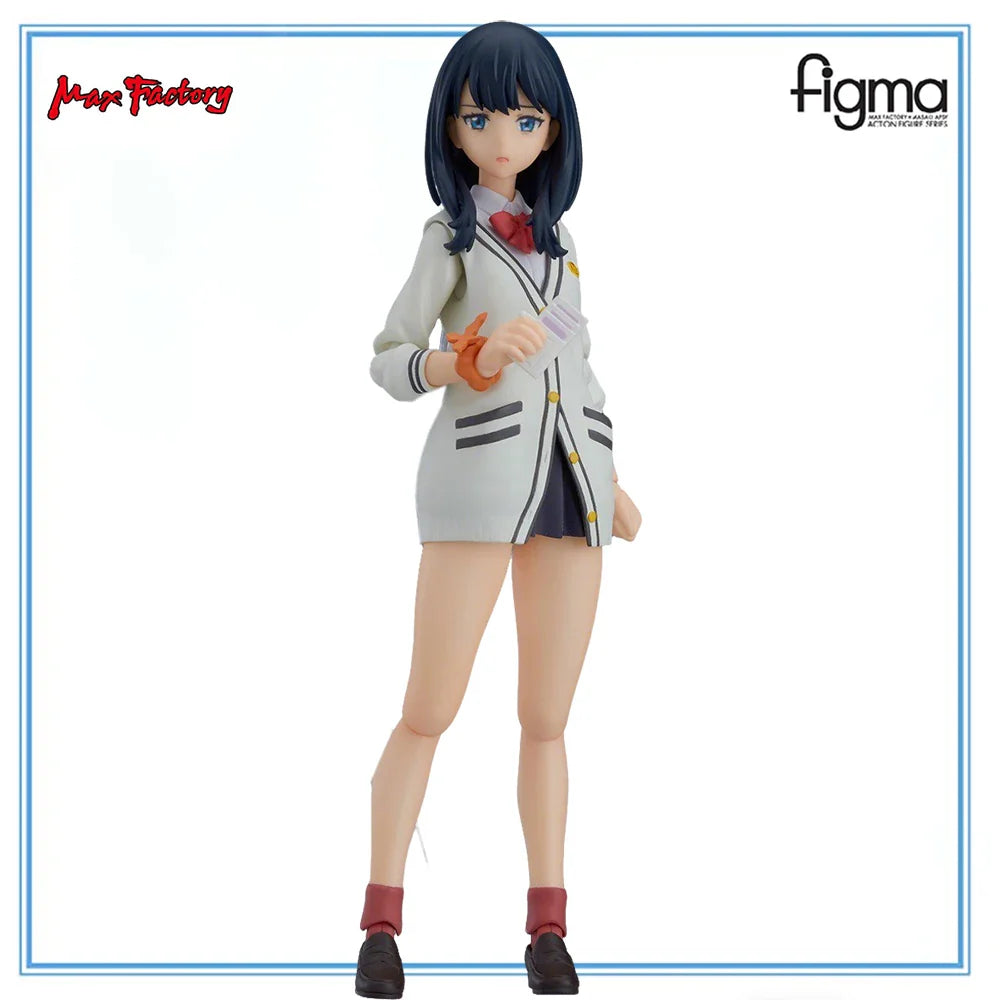 100% Original auf Lager Max Factory Figma (#440) SSSS.Gridman Takarada Rikka Modell Spielzeug Sammlerserie Actionfigur