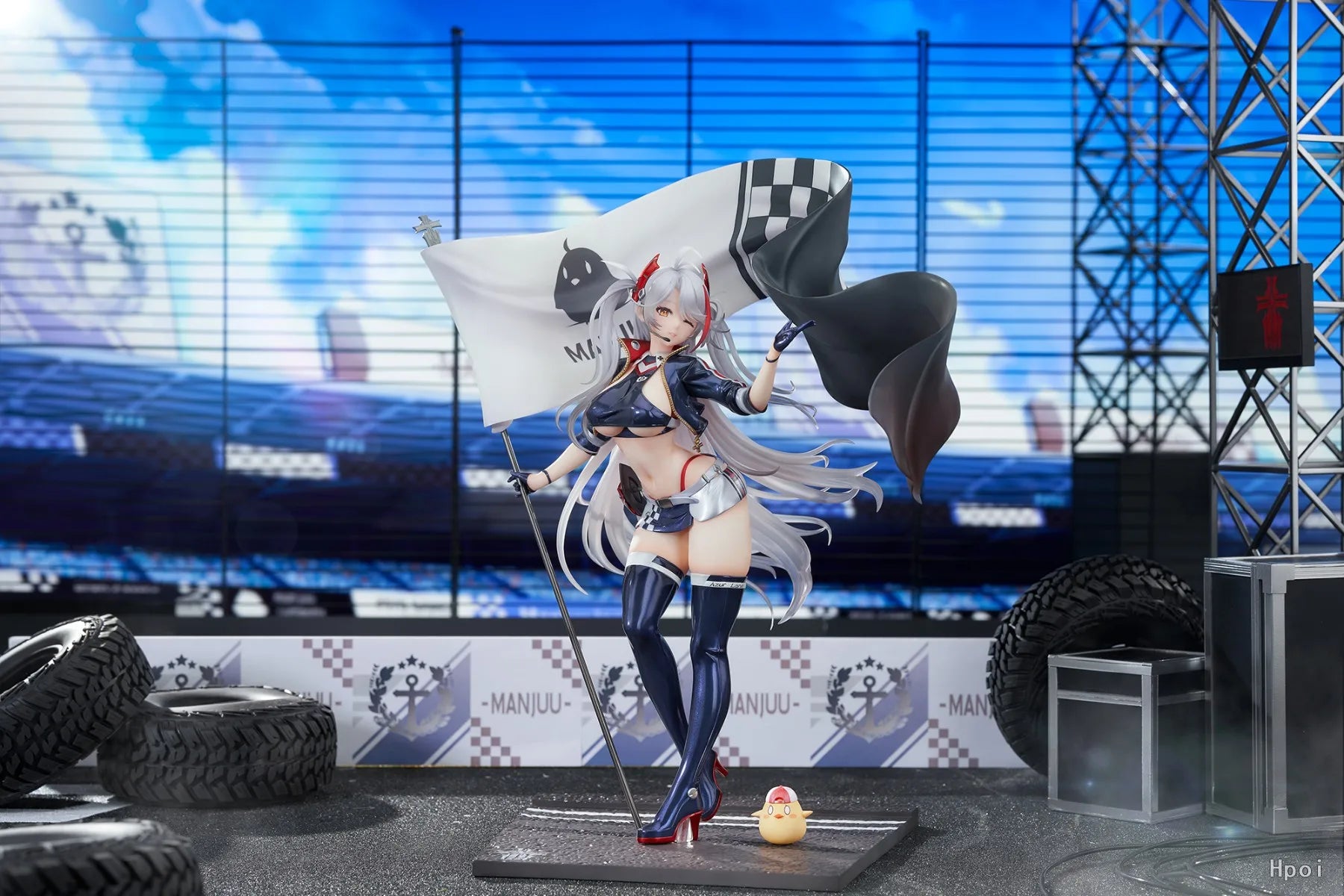 Original in Stock APEX Azur Blue Route Prince Savoy (Prince Eugen) Final Lap 1/7 Figures Model Toys Gifts Collection Ornaments