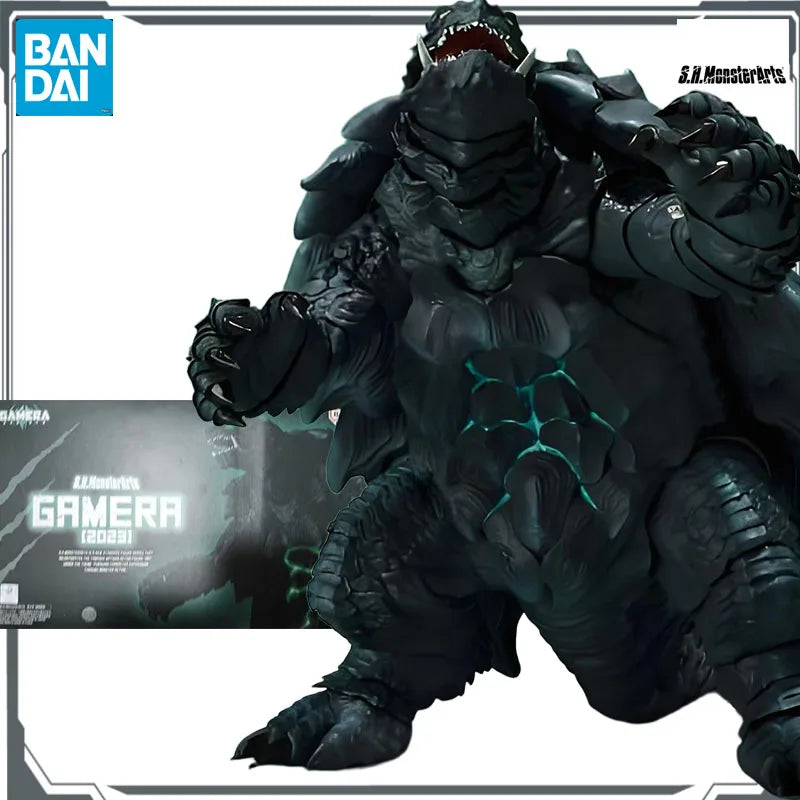 Bandai Original S.H.MonsterArts Gamera The Monster - Rebirth - Gamera Anime Action Actionable Model Toys Modelle Geschenke für Jungen
