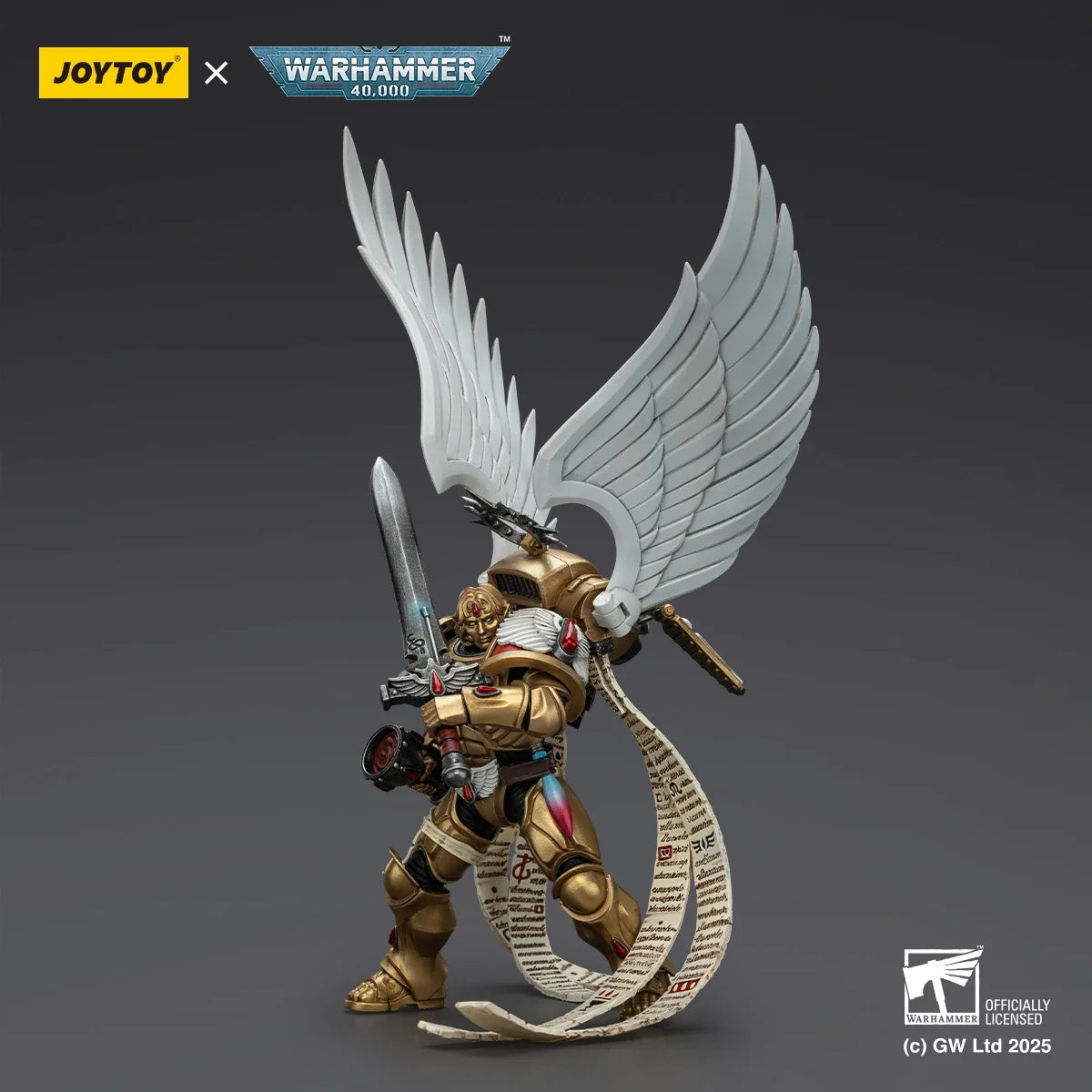[Pre-Order] JOYTOY Warhammer 40K Blood Angels The Sanguinor with Encarmine Broadsword Collectible Action Figure Collection Toy